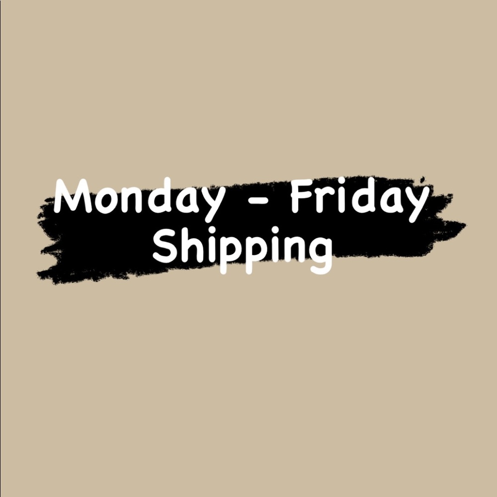 Same day or next day shipping